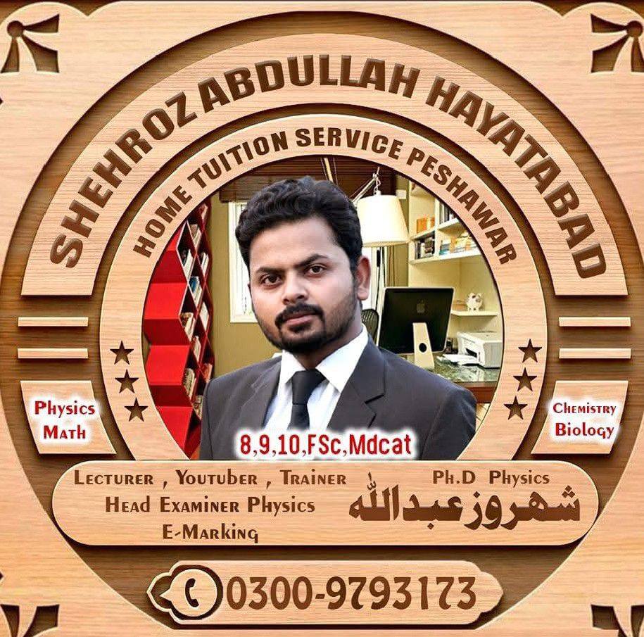Shehroz Abdullah Hayatabad Home Tuition Service Peshawar | Facebook
