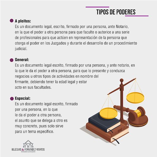 Notaria - El poder es un acto mediante el cual una persona, conocida ...