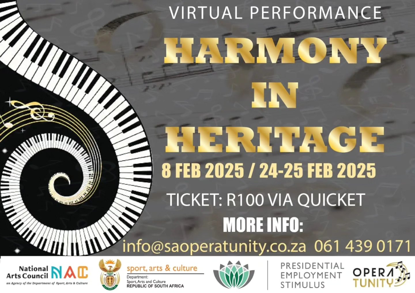 SA Operatunity - 🌍 Harmony in Heritage Kaleidoscope 🌍... | Facebook