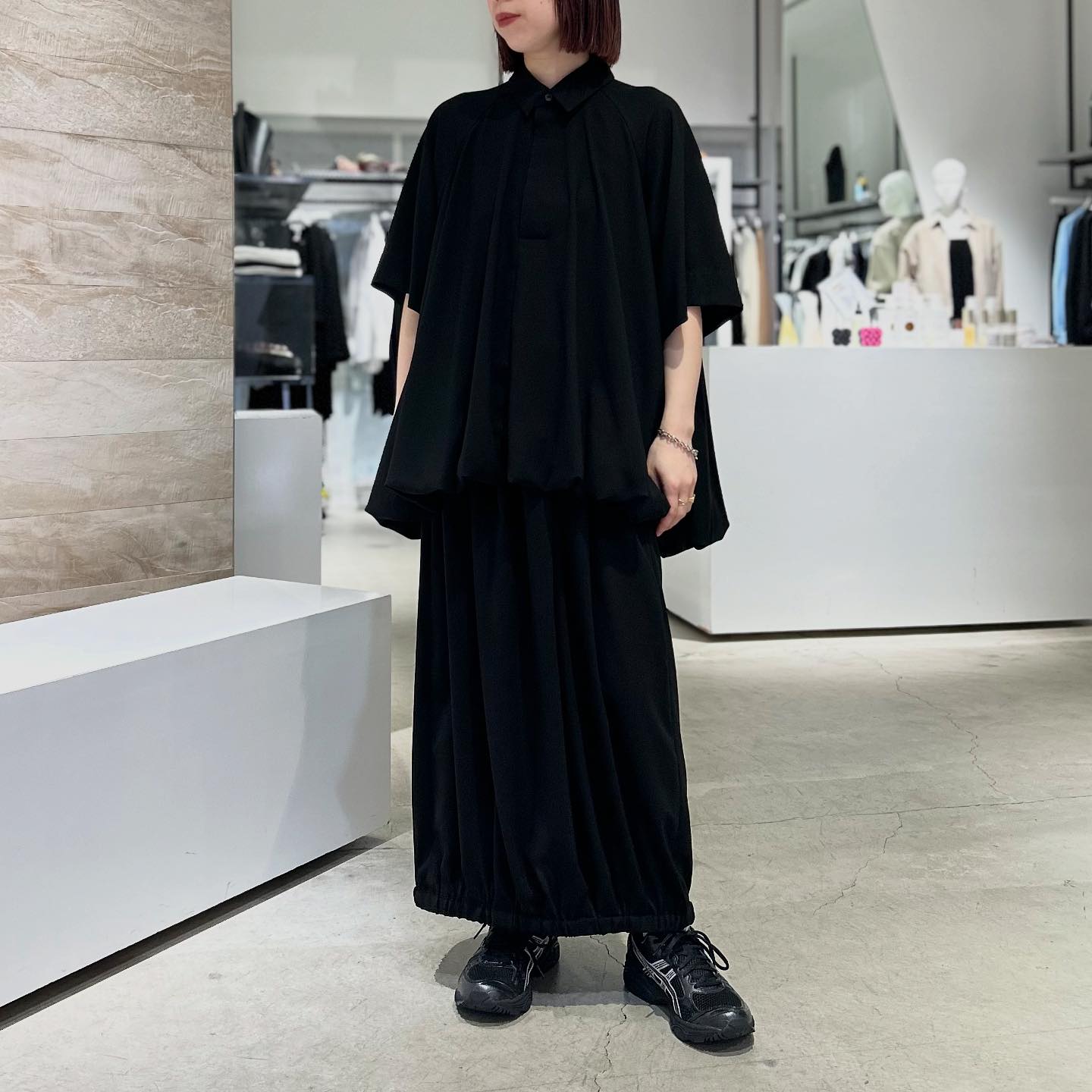 new arrival ＜ENFÖLD＞ BALLOON HALF-SLEEVE BLOUSE ☑︎300IS230 