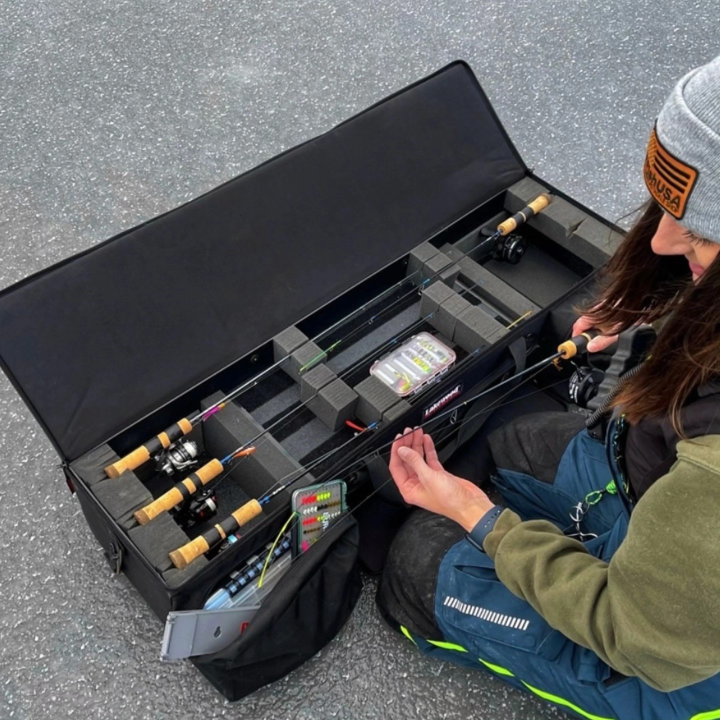 air gun tackle box RBMC-11 The heavy Shooter's Choice Bullseye Box Multi