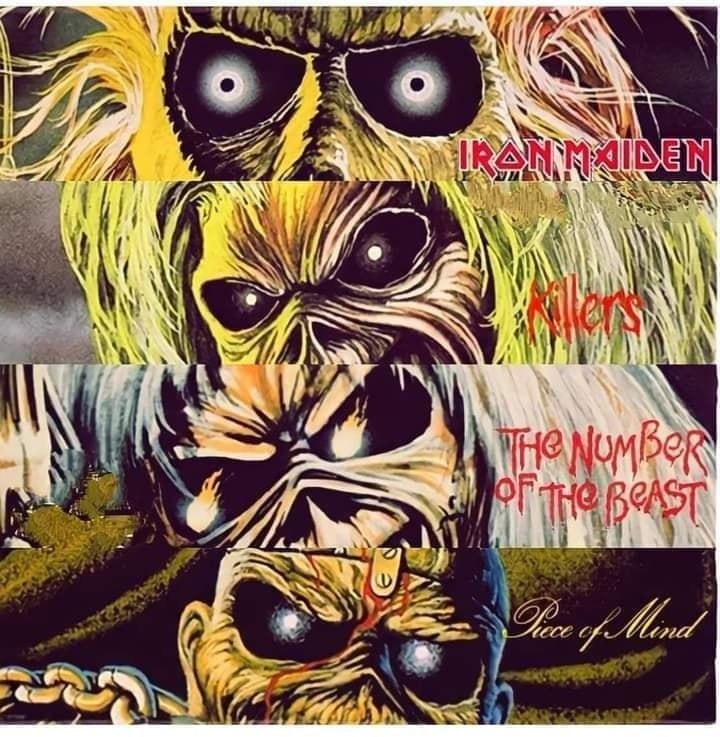 An extremely hard to beat four album run! #IronMaiden #Killers