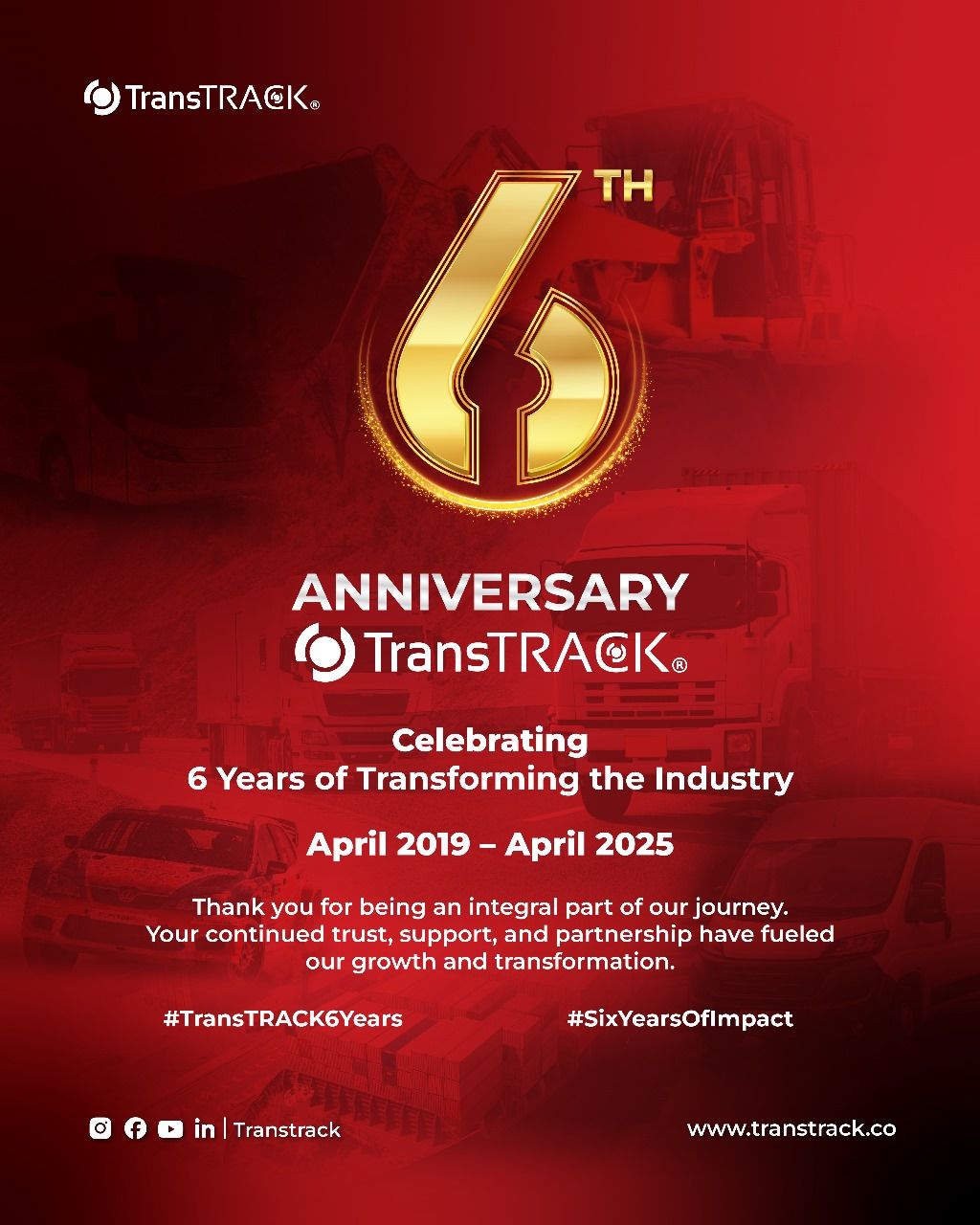Transtrack - TransTRACK merayakan 6 tahun perjalanan — enam tahun penuh ...