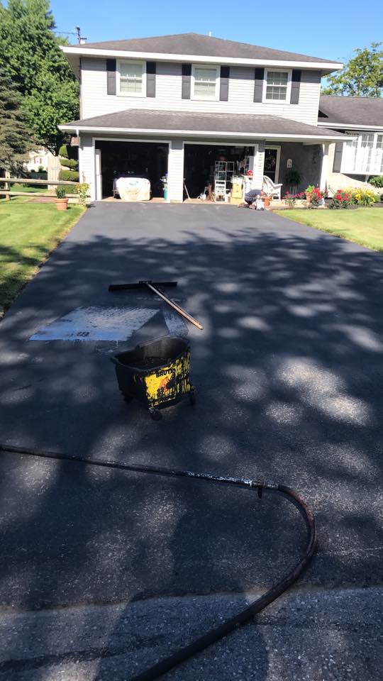 Image showcasing MARSH Driveway Sealing | Lee Center NY
