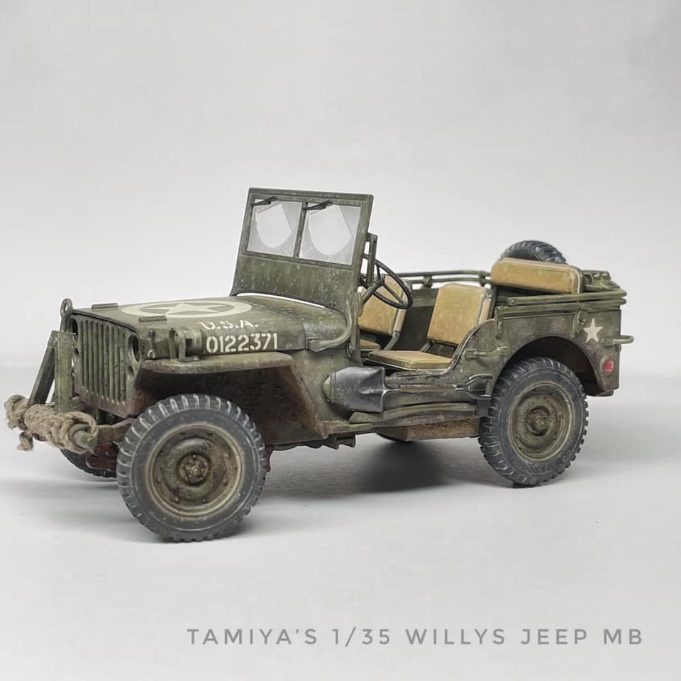 My little Willys Jeep in 1/35, a simple model and a good platform