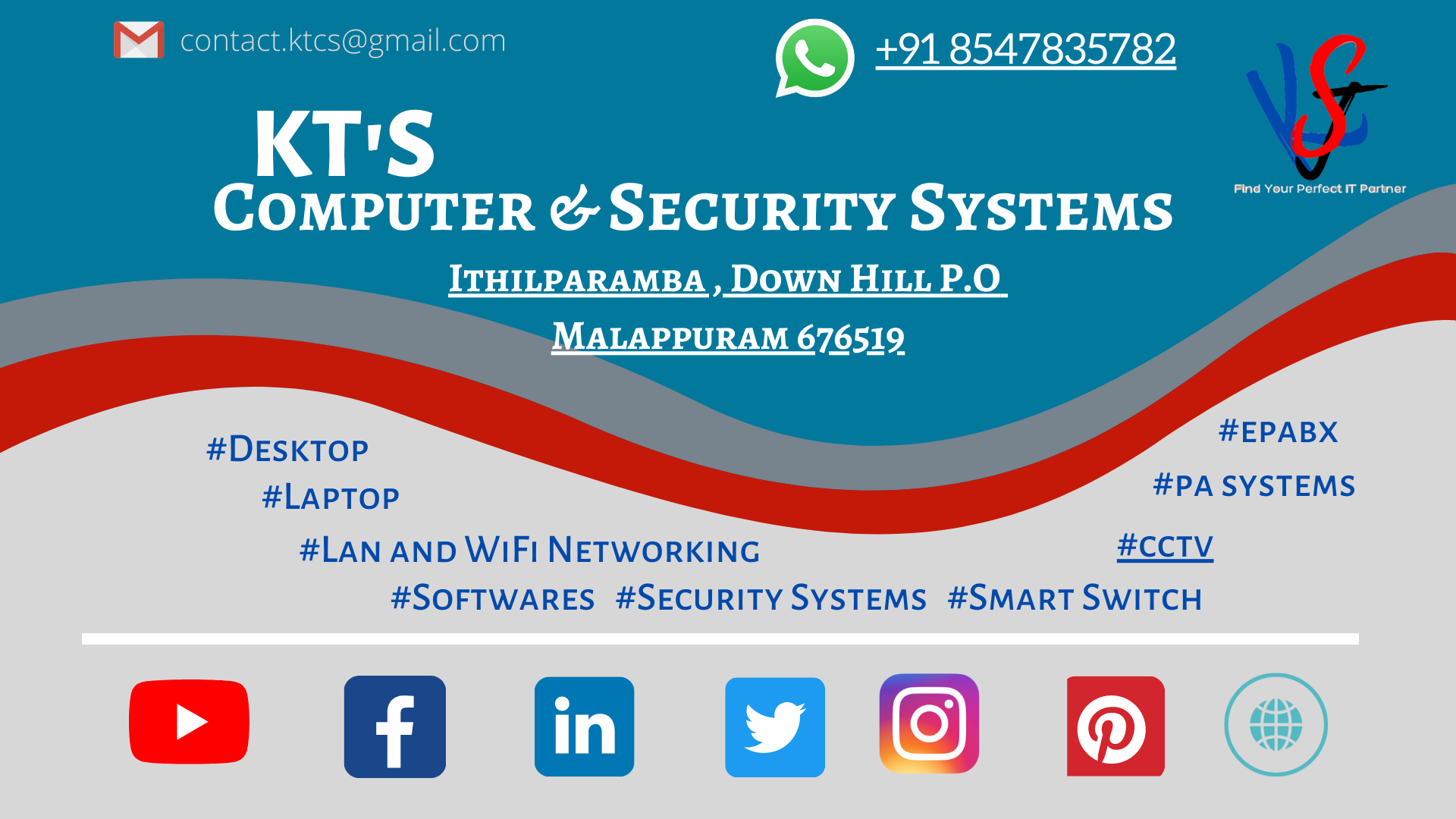 KT'S Computer & Security Systems | Malappuram