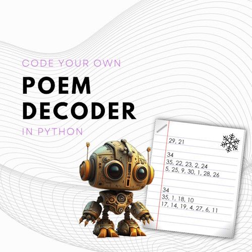 101 - Code your own recursive function to decode a compressed poem ...