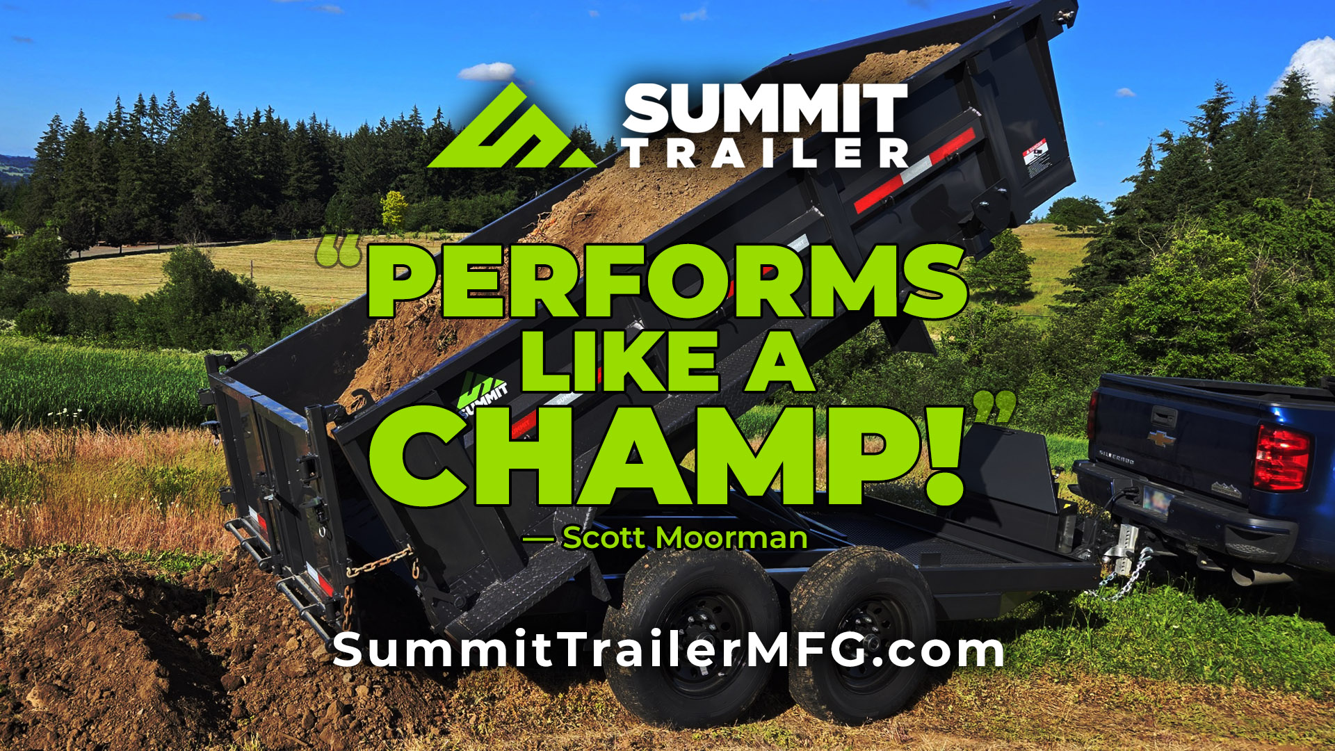 Another Satisfied Customer putting... - Summit Trailer Mfg.