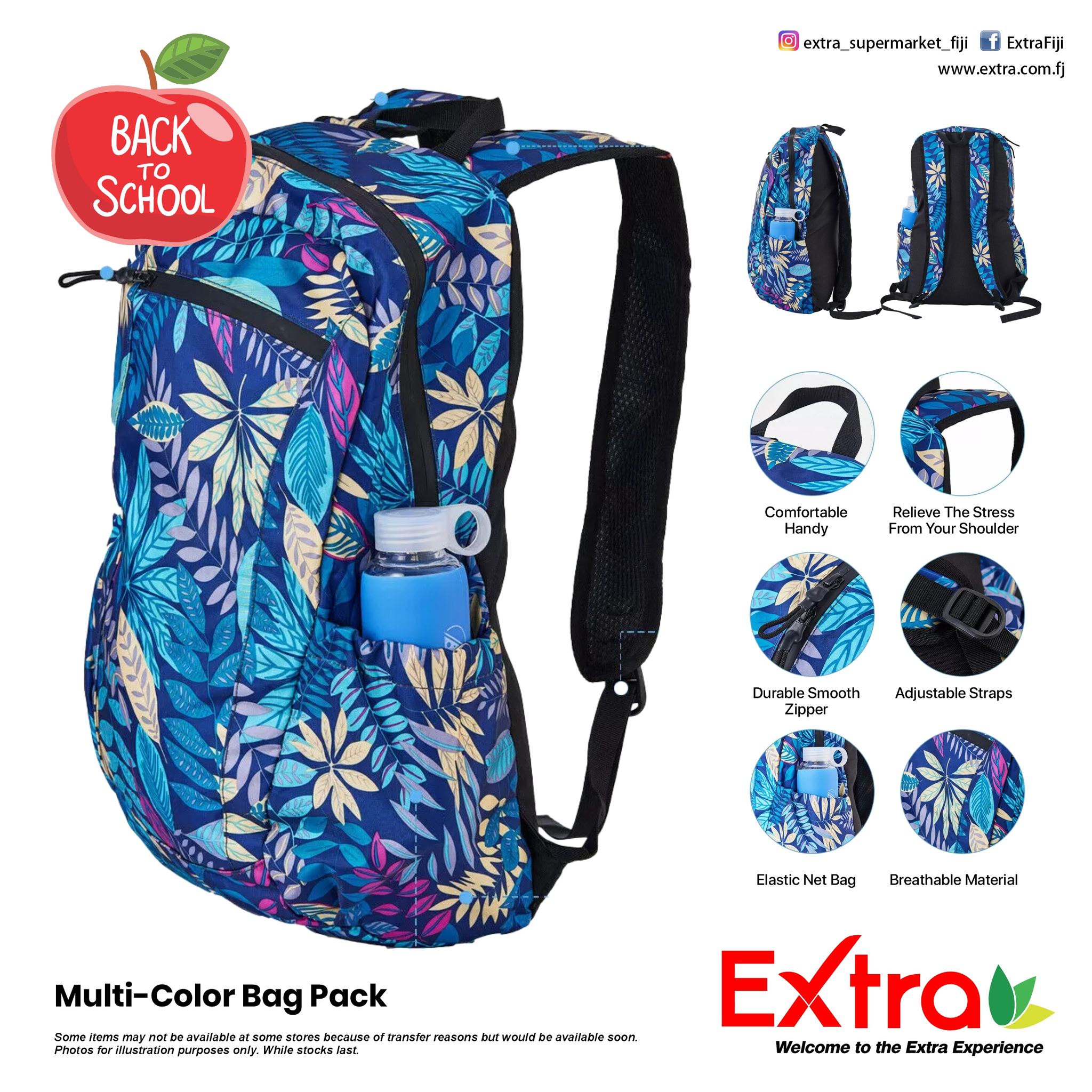 Extra - Multi-Color Bag Pack - $24.95each. | Facebook