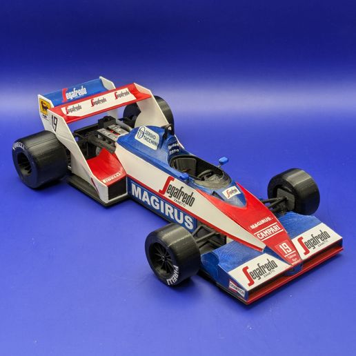 🚗 FORMULA 1 TOLEMAN HART TG183B 1984 • STL files ➡️ Download 3D