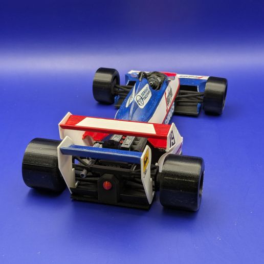 🚗 FORMULA 1 TOLEMAN HART TG183B 1984 • STL files ➡️ Download 3D
