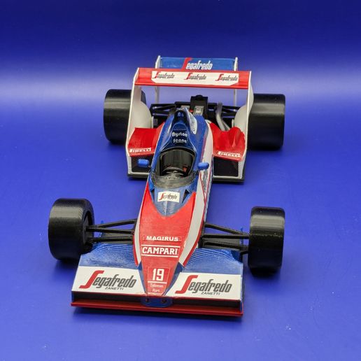 🚗 FORMULA 1 TOLEMAN HART TG183B 1984 • STL files ➡️ Download 3D