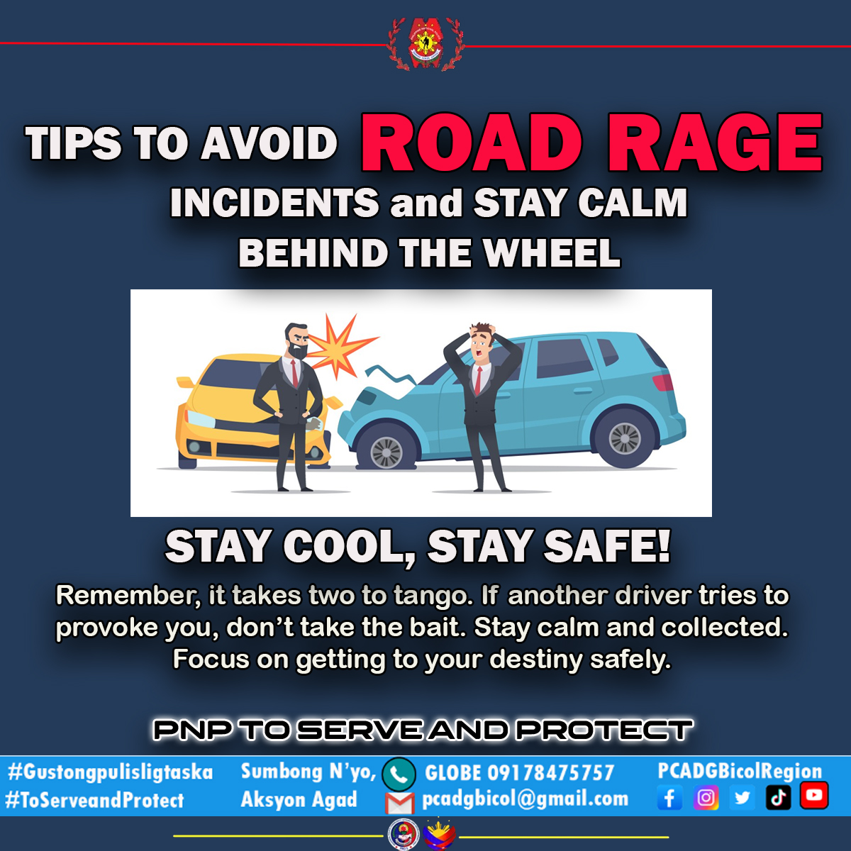 PCADG - Tips to avoid Road Rage incidents and stay calm behind the ...