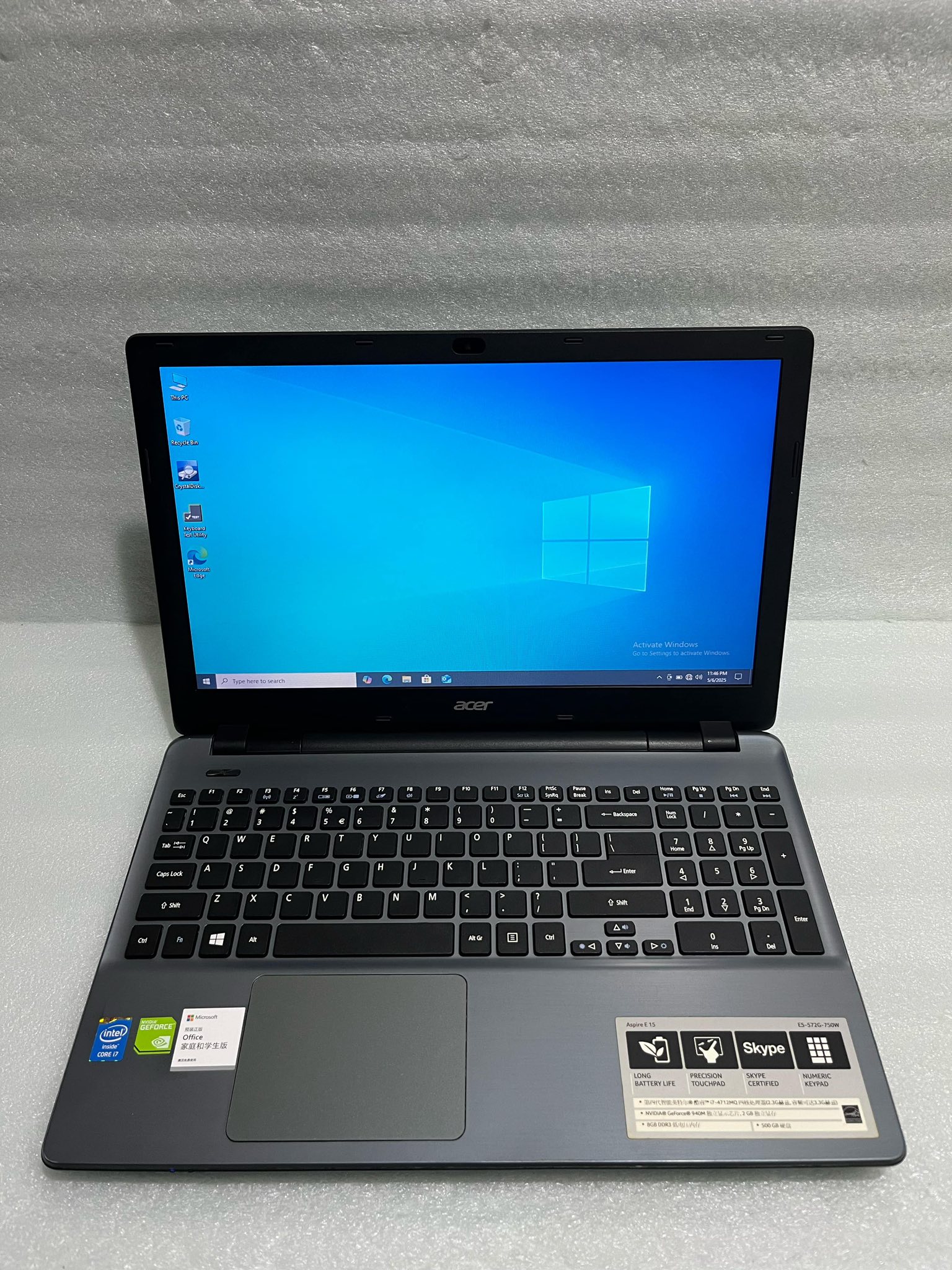 acer エイサー Aspire E5-571 Windows11/office acer Aspire E5-571