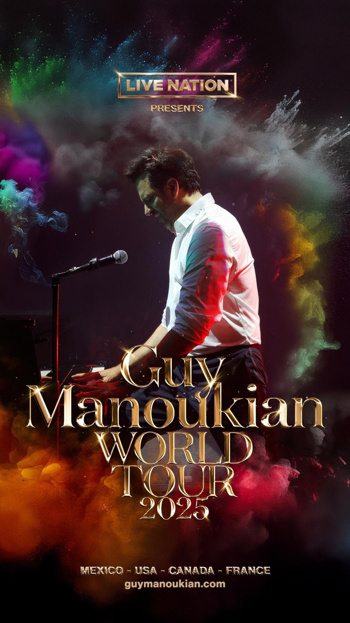 Get Ready! 🤩 Musical sensation Guy Manoukian is gearing up for