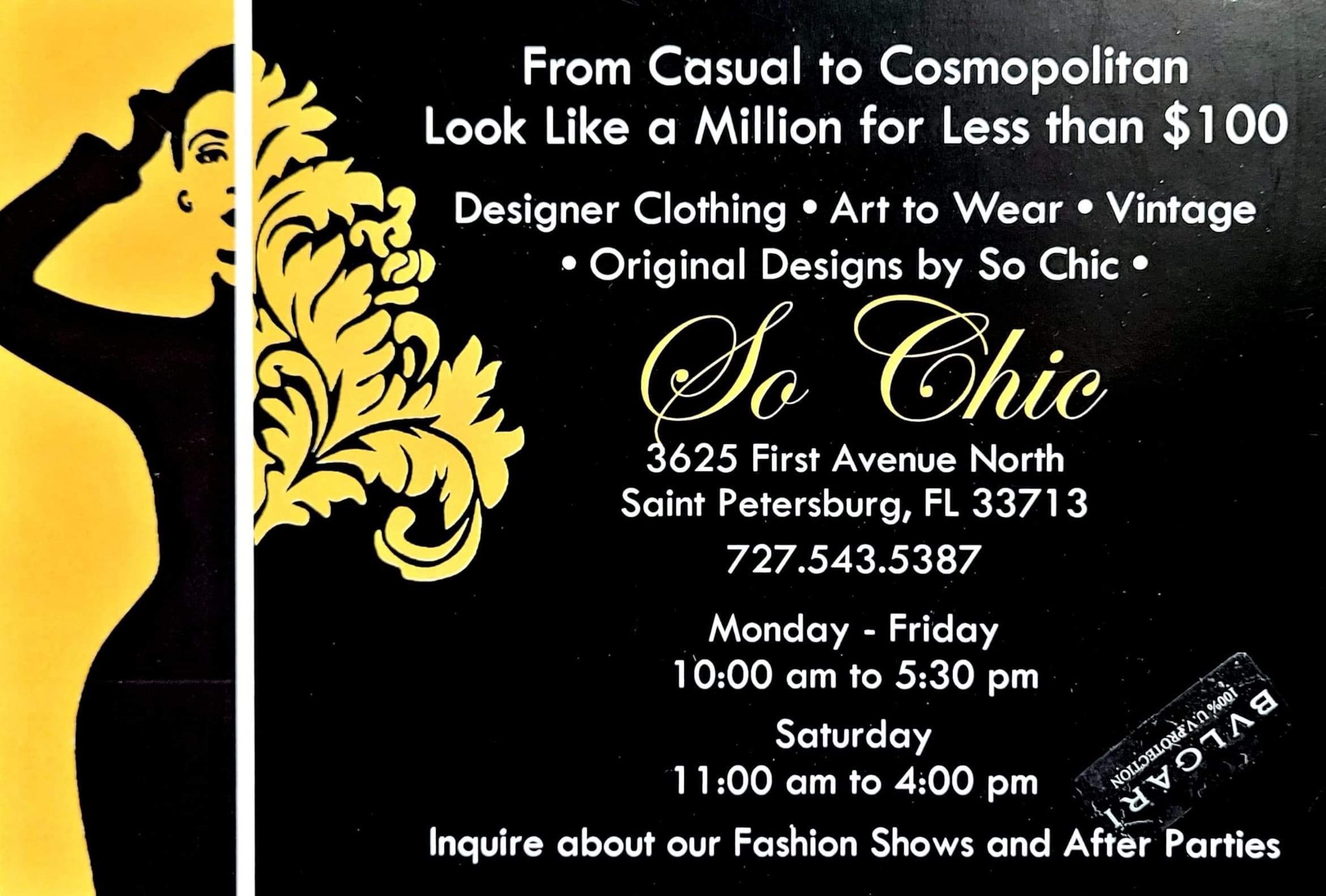 So Chic Consignment High End Designer Labels | Saint Petersburg FL