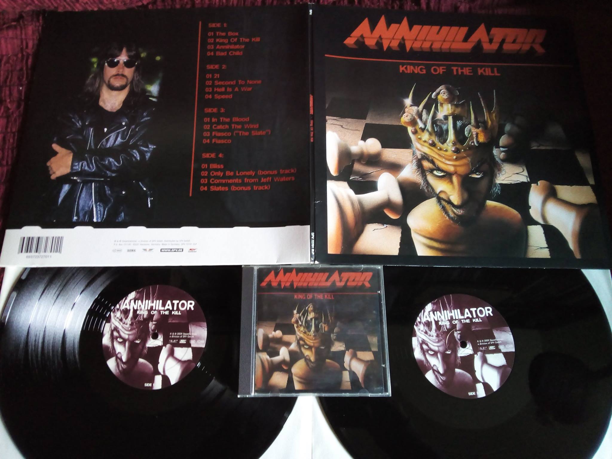 Hellbound - ANNIHILATOR # KING OF THE KILL # LP & CD 1994 # LP 