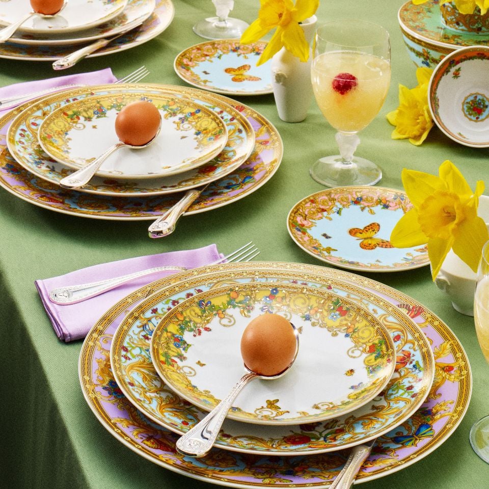 VERSACE Rosenthal Le Jardin プレート ヴェルサーチ（VERSACE