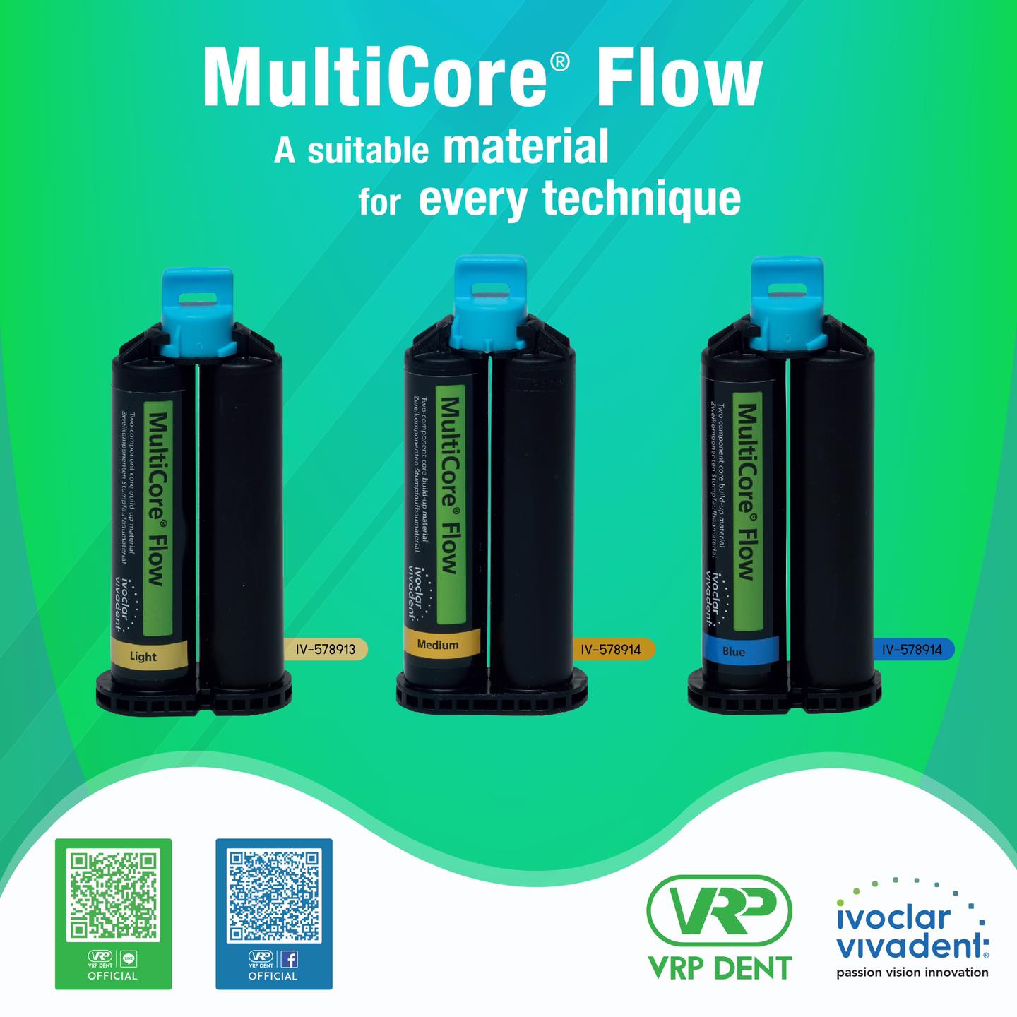 VRP Dent - ⚡️ MultiCore Flow ⚡️ 👉🏻 A suitable material for... | Facebook