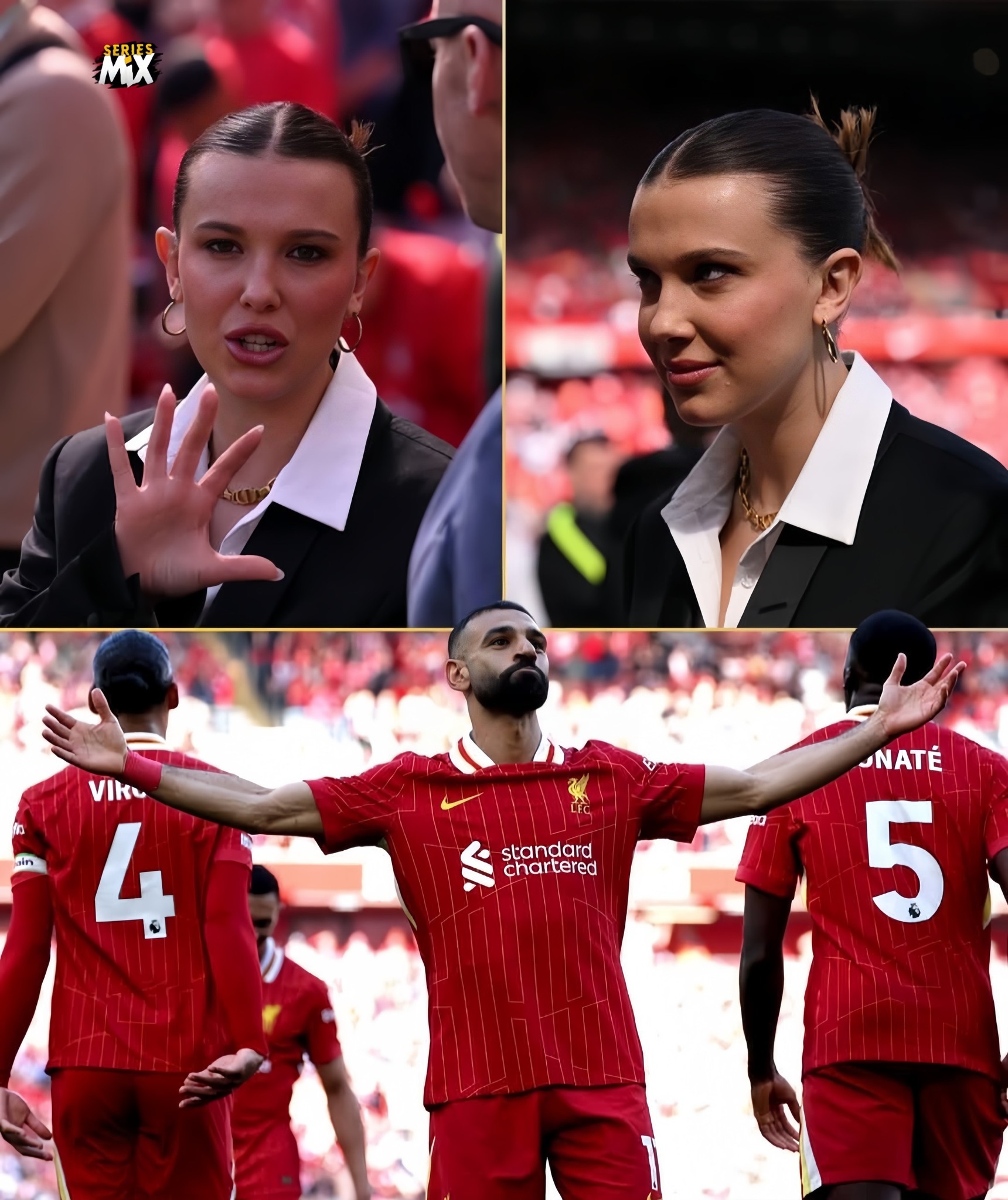 Series - ميلي بوبي براون في الانفيلد للاحتفال بلقب البريميرليغ 👀 ️ ...