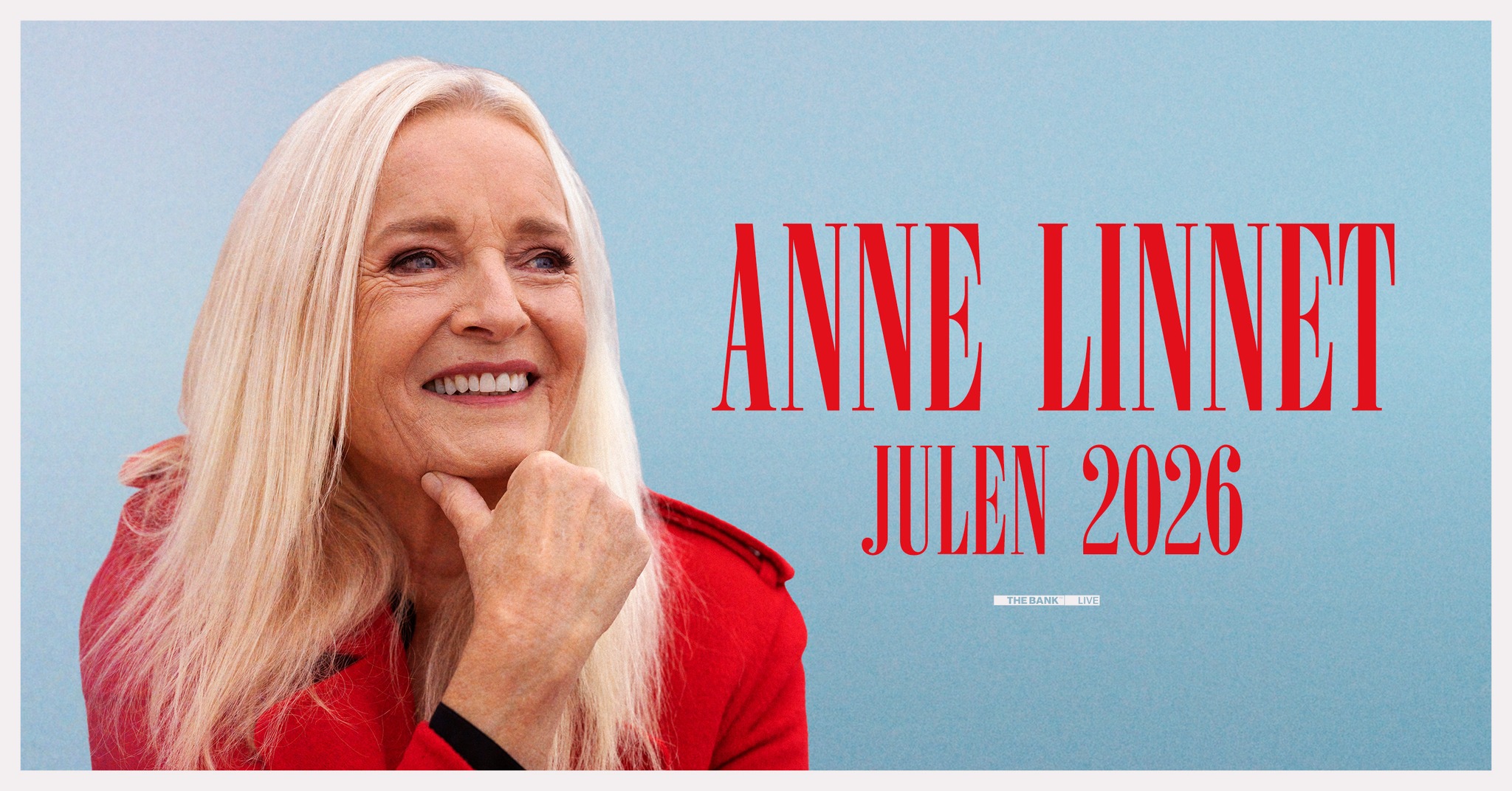 Anne Linnet Julekoncert 2026 - Holstebro, Nørrelandskirken