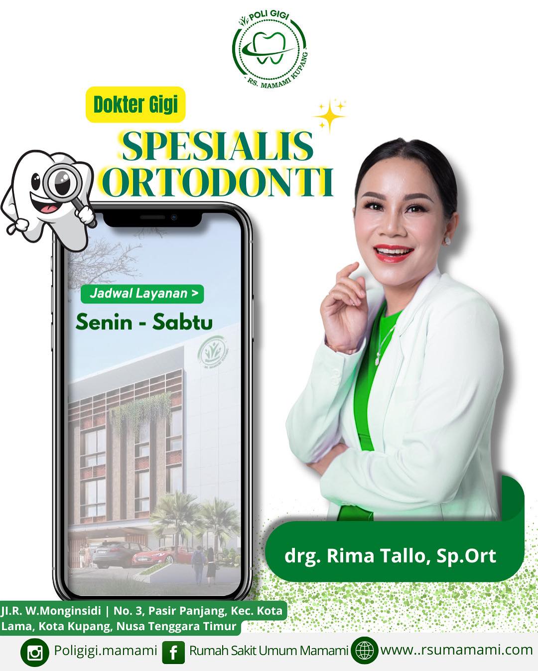 Rumah - “Gigi rapi, senyum pun makin percaya diri!” Tahukah kamu, gigi ...