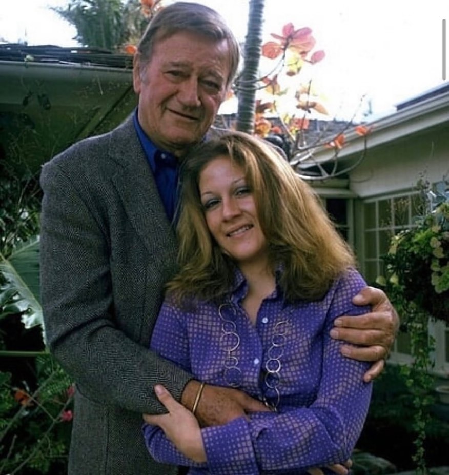 John Wayne Forever - John Wayne and his beloved daughter, Assia 🥰 ...