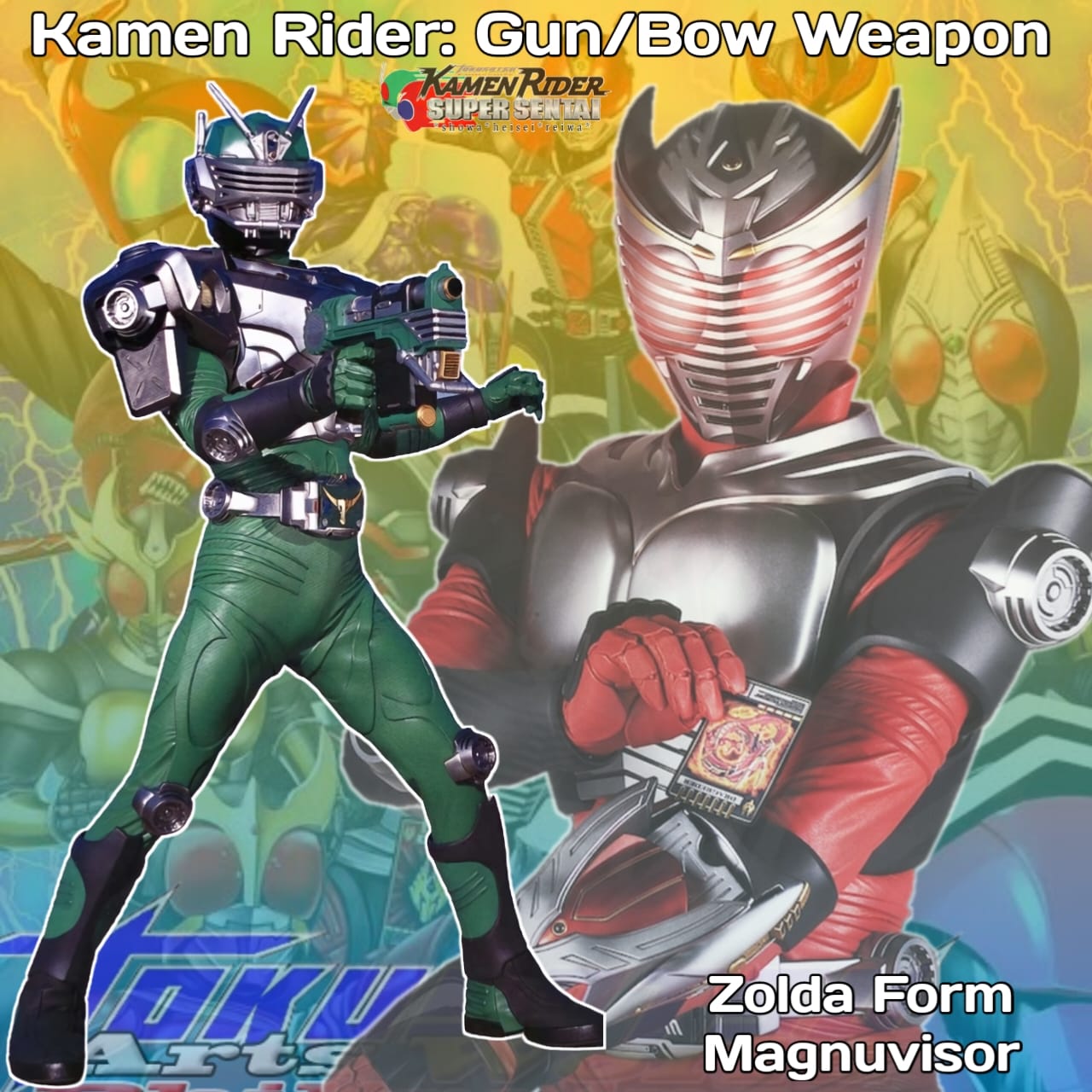 Kamen Rider: Weapon Gun/Bow (heisei 1) #followers #everyone 🎯🏹