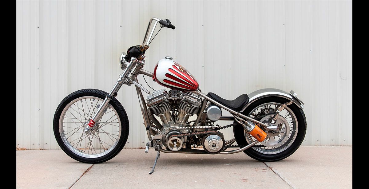 Late Indian Larry's motorcycle auctioned for $220,000