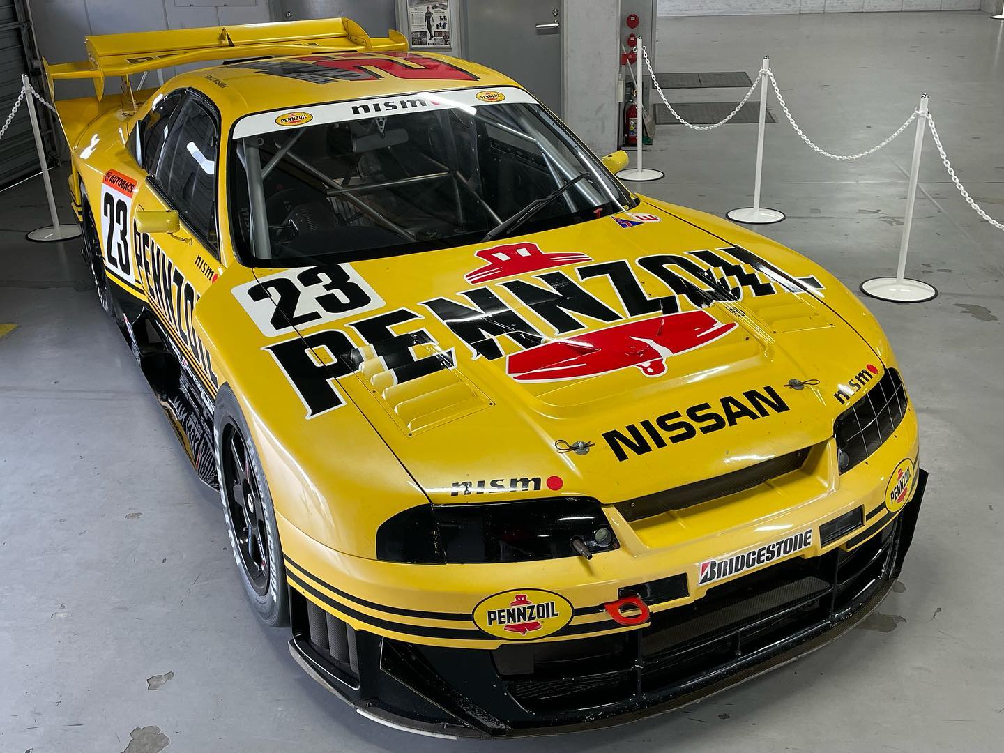 1995 JOMO R33 JGTC GT1 The JOMO R33 is a familiar one, I've