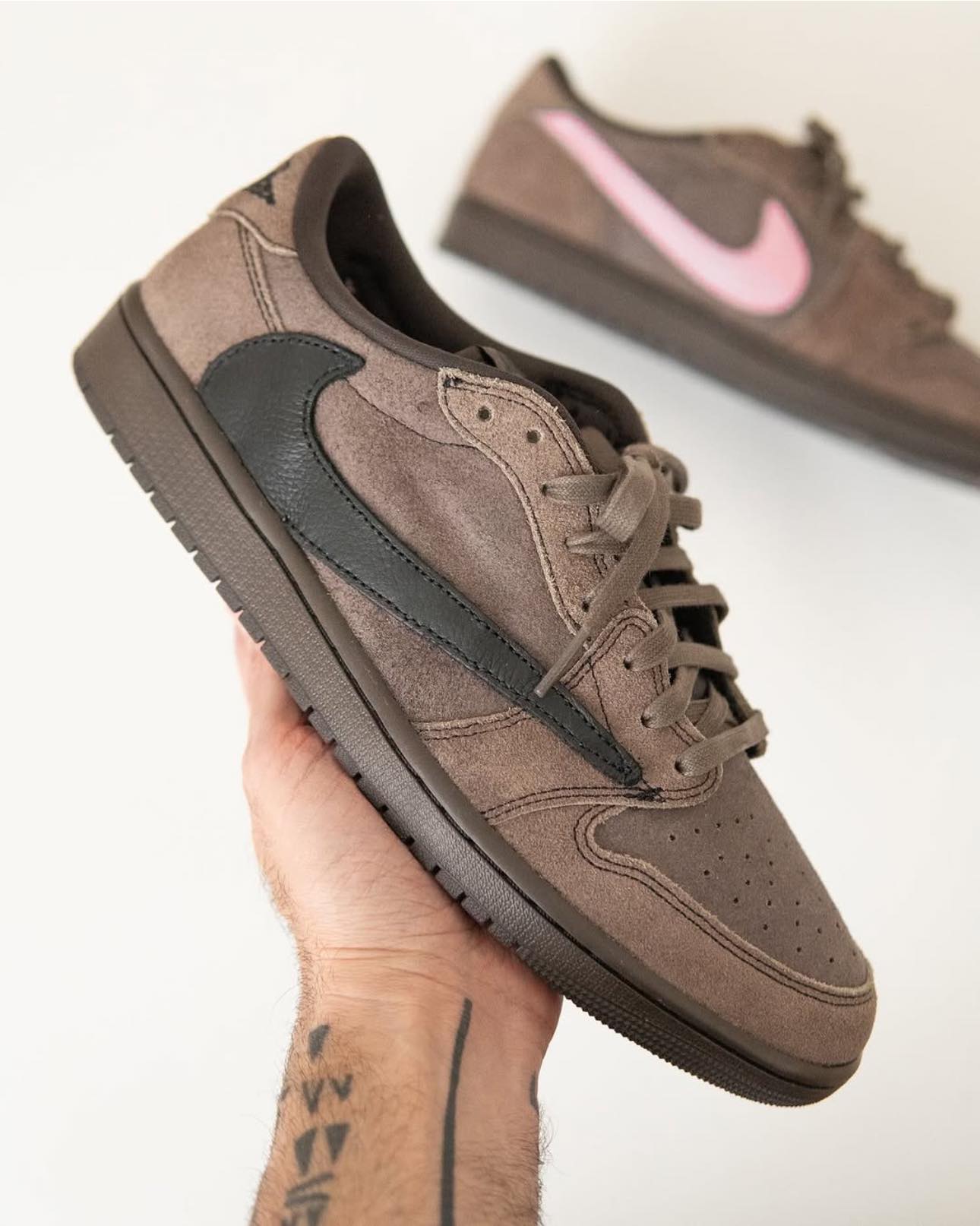 You may have to bleach your Velvet Brown Travis Scott Air Jordan 1 