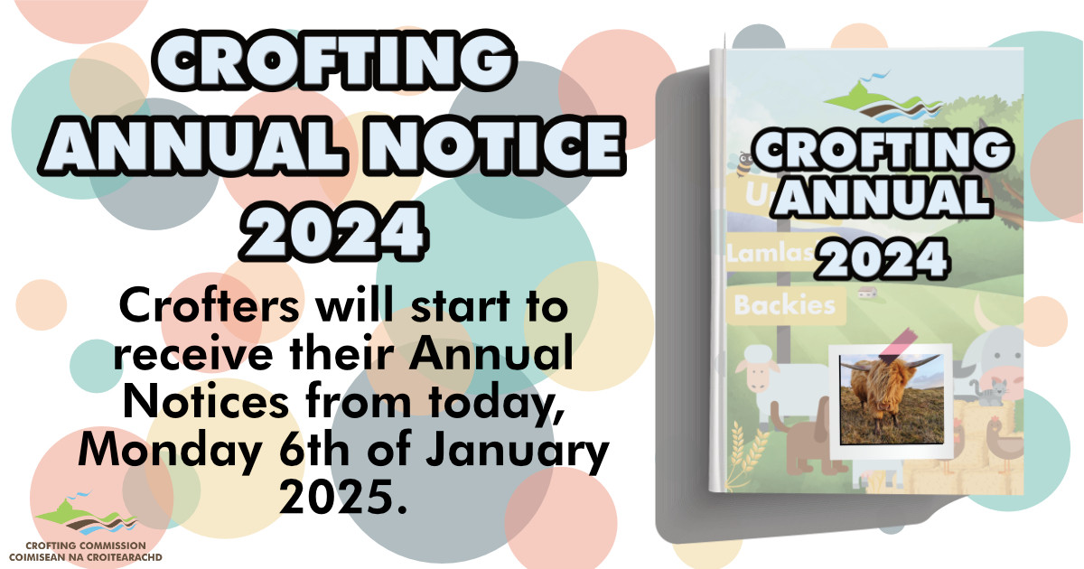 Crofting - A new chapter begins! 📖 It's time to write your crofting ...