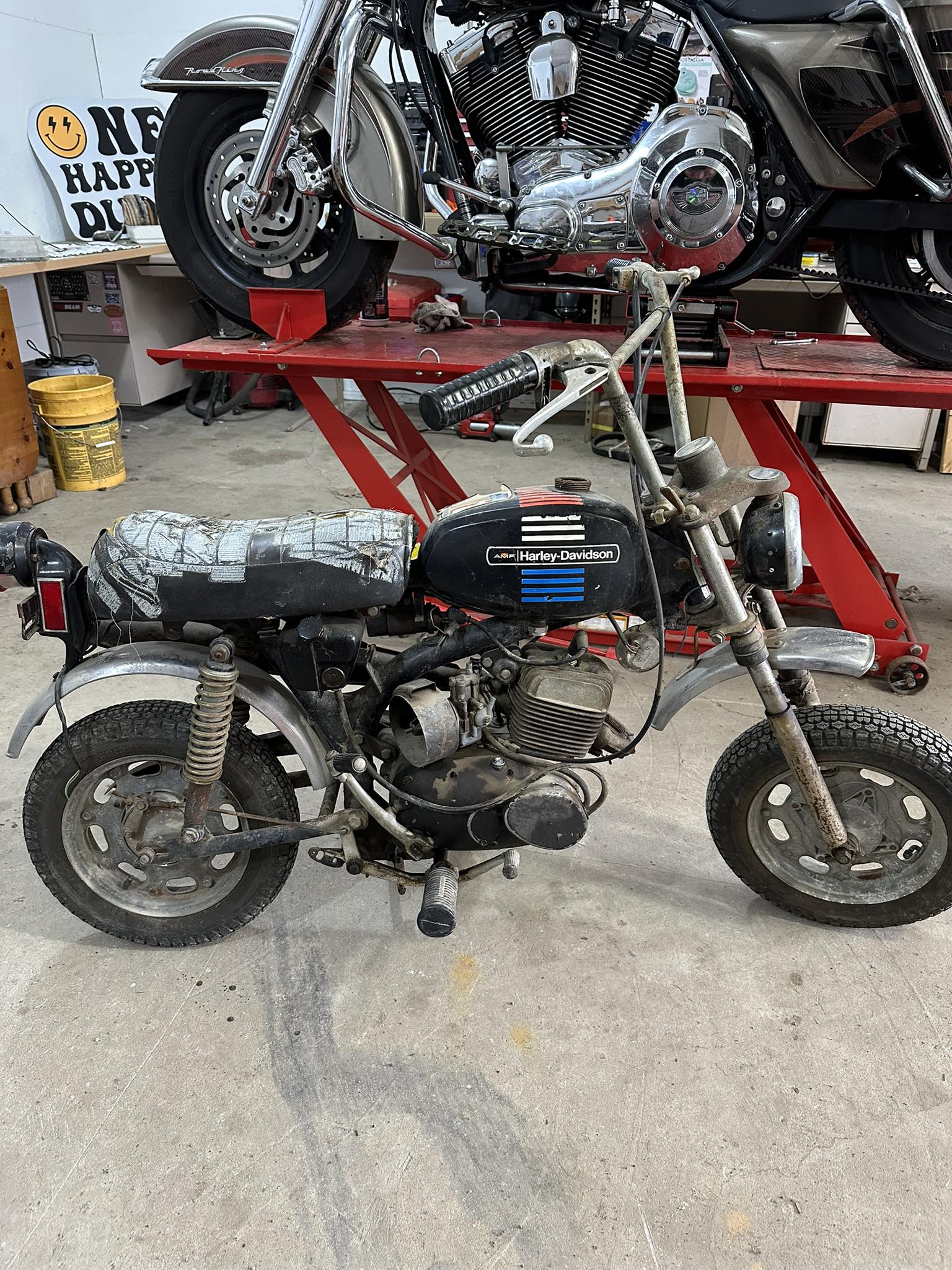 Harley Davidson Aermacchi X90 restoration parts needed