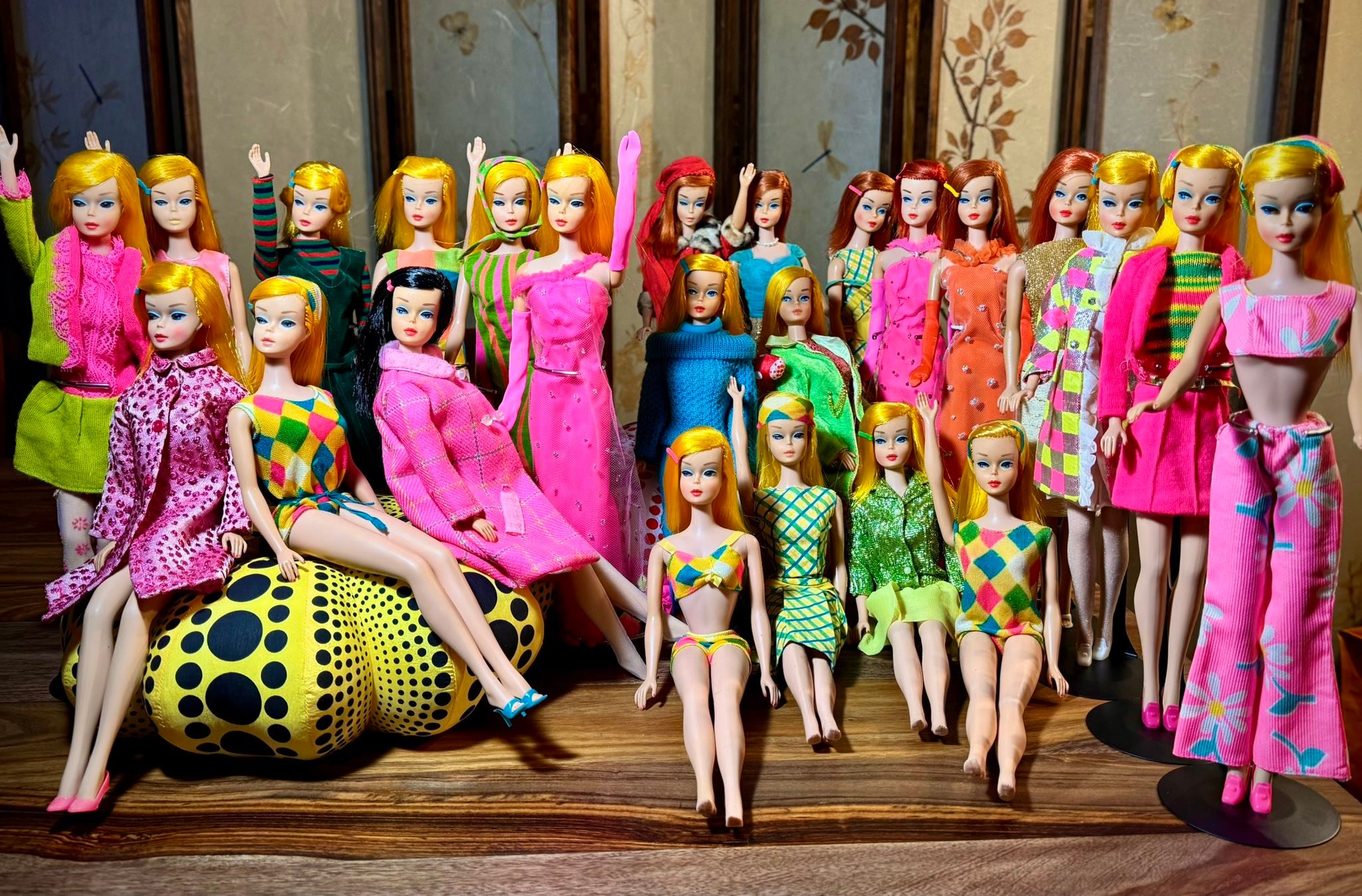 Vintage Color Magic Barbie Doll Collection