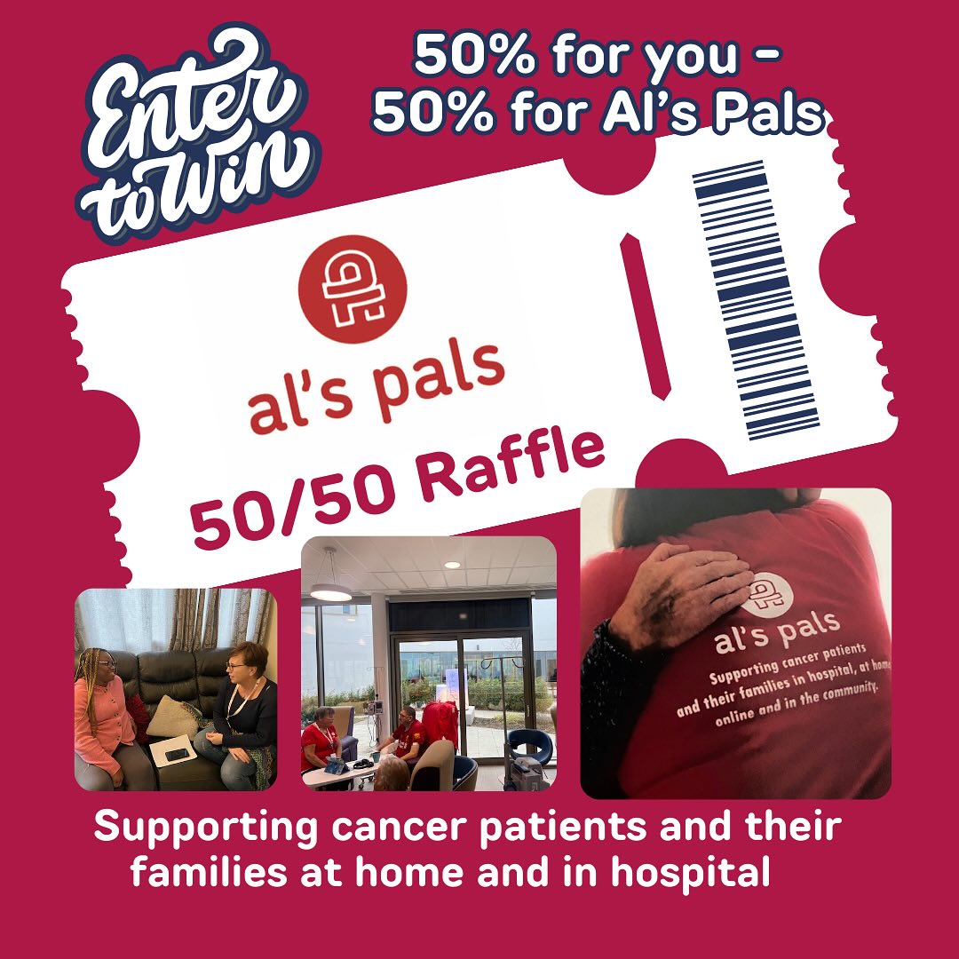 Al's - Our first ever 50/50 raffle has been drawn…… The winner is ...