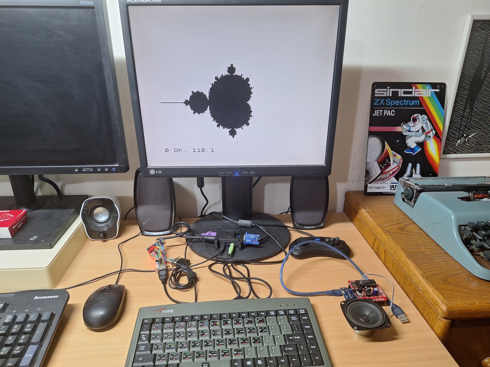 Mandelbrot code on ZX Spectrum
