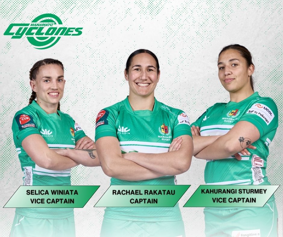 Manawatū Rugby - Your Manawatū Cyclones captain and vice... | Facebook