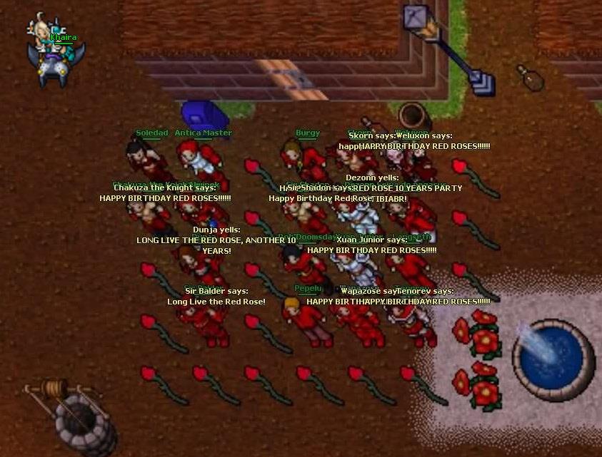 Liliana Tibia - Red Rose, la primera Guild Roleplayer: La Guild Red ...