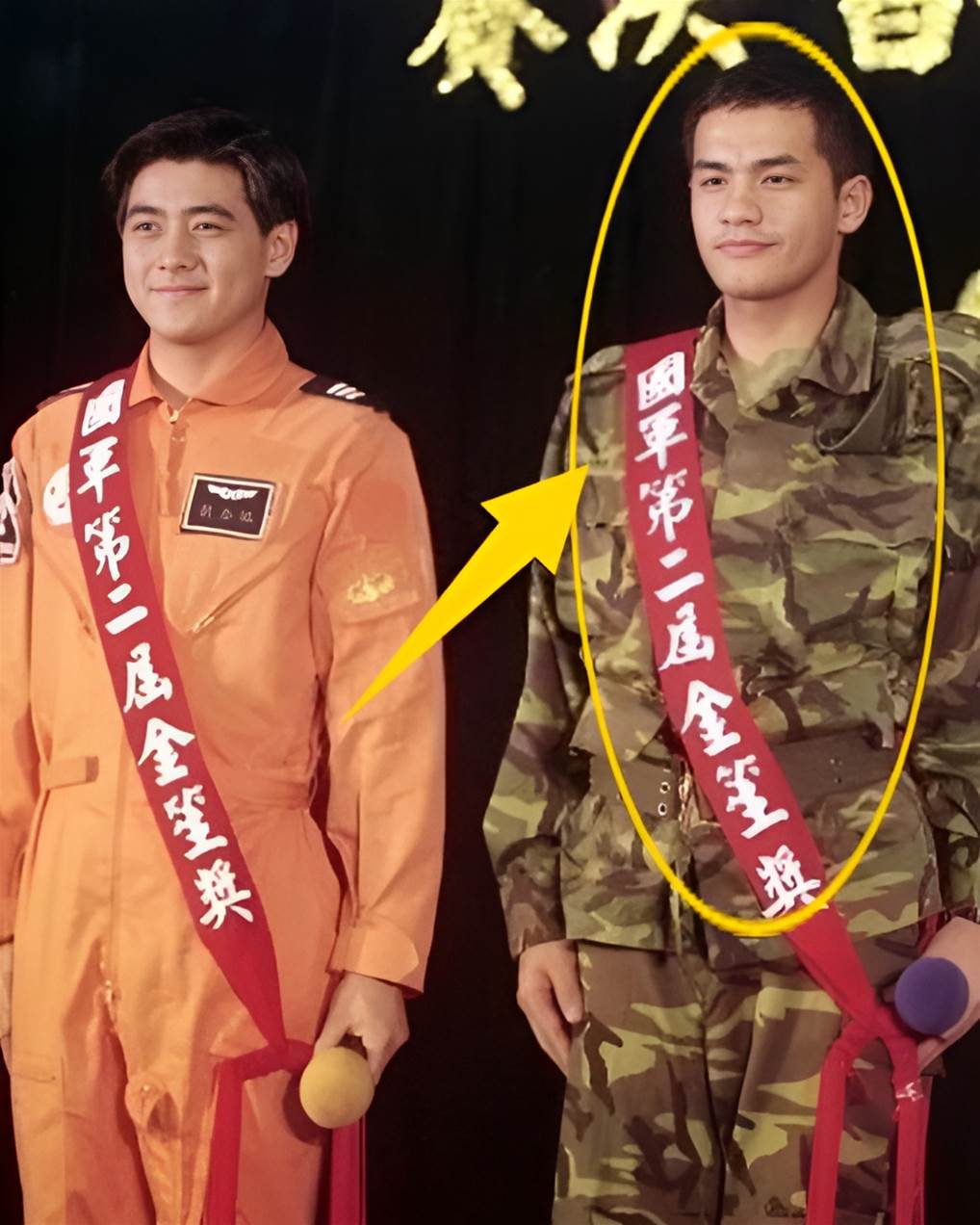 影視星情 - 林志穎旁邊這位「帥哥」是誰？標準軍姿「眼神堅毅」，總有種似曾相識的感覺 | Facebook