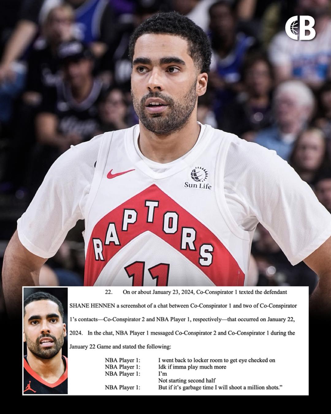 Courtside Buzz - Jontay Porter allegedly used to text...