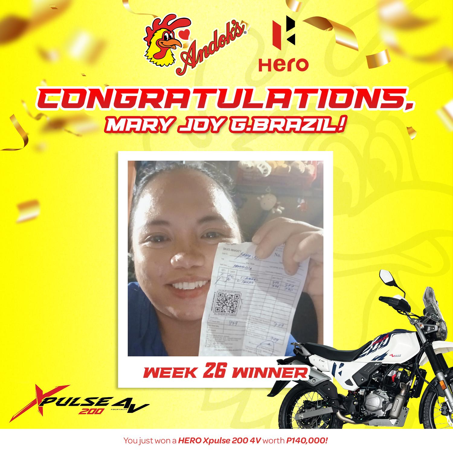 Double the fun! 🏍️🎉 Congratulations to Jomari, our WEEK 9