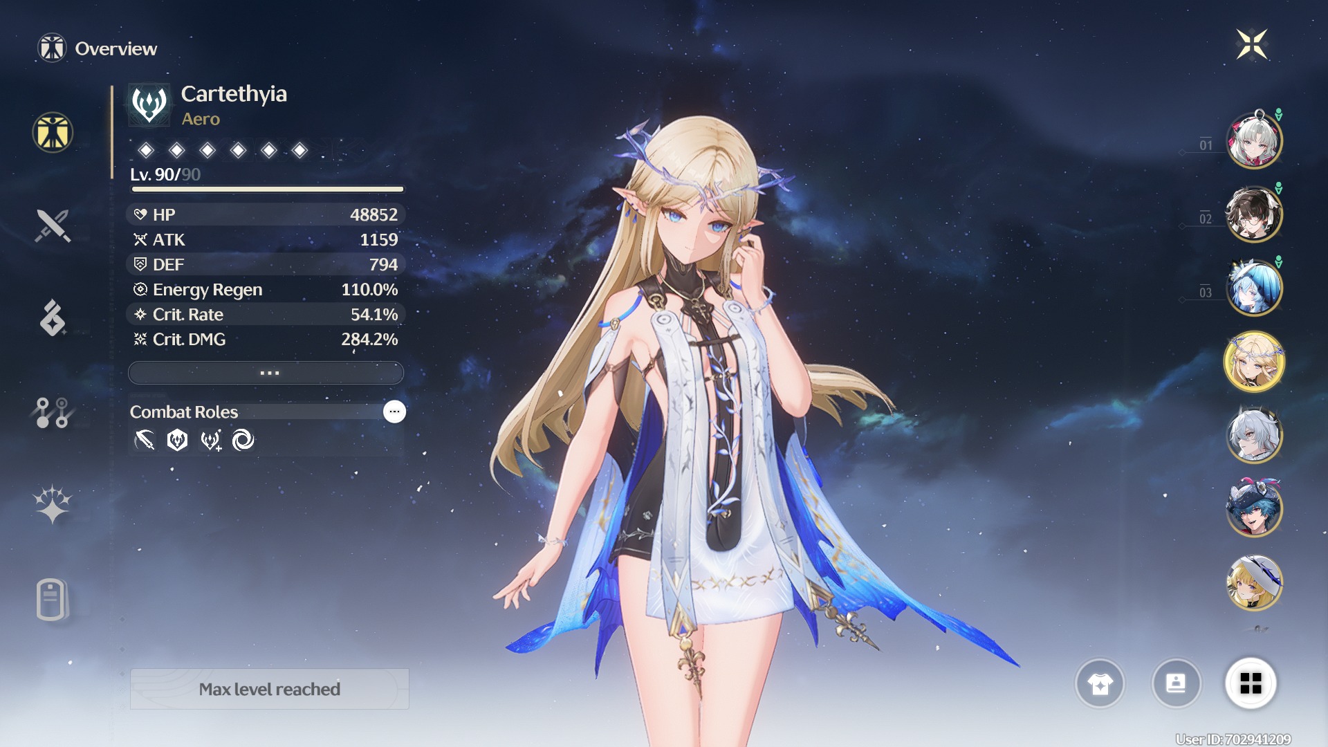 Is this stat spread good for Cartethyia?