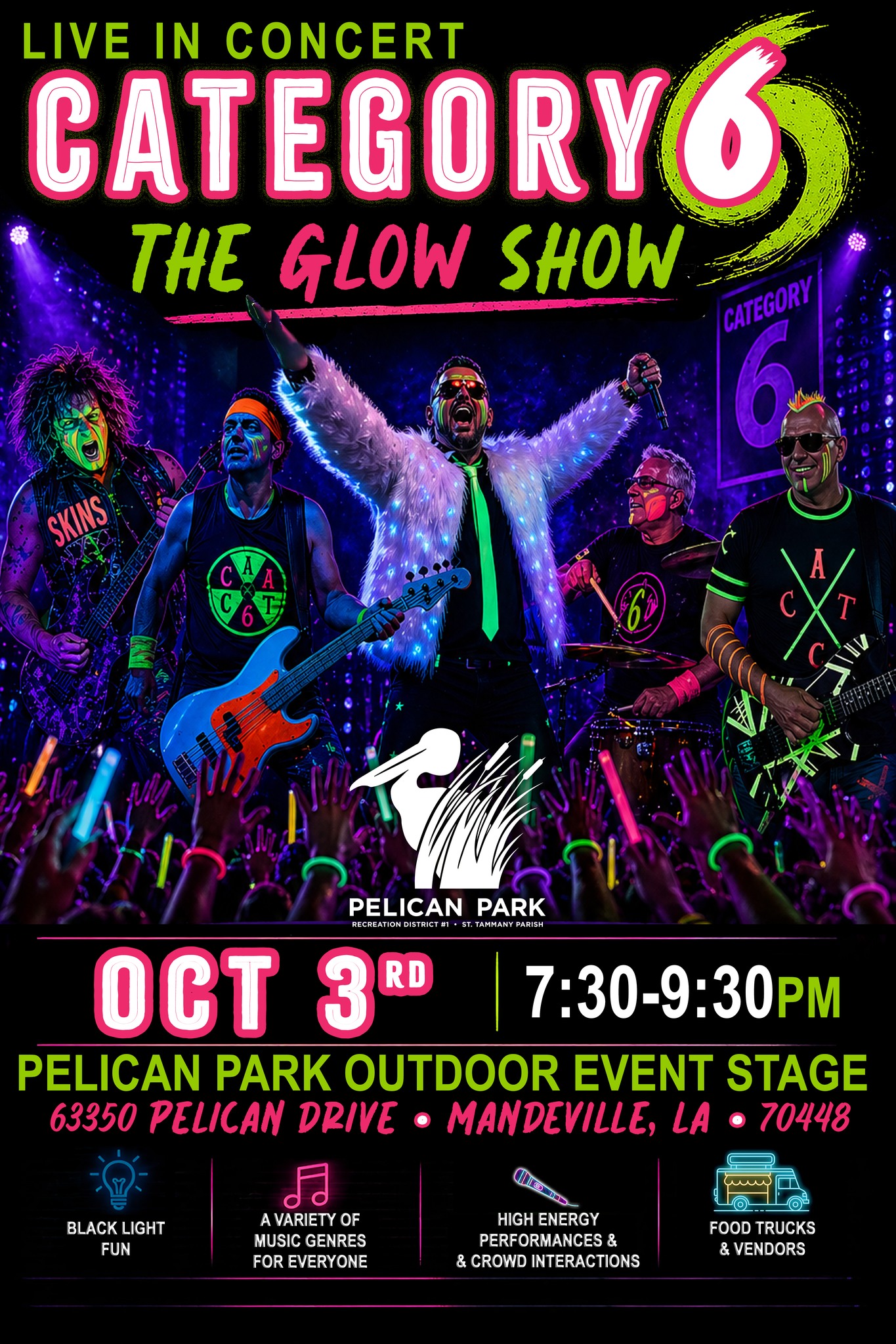 🚨Mark your calendars for OCTOBER 3rd!!🚨 🎶 Category 6 “The Glow