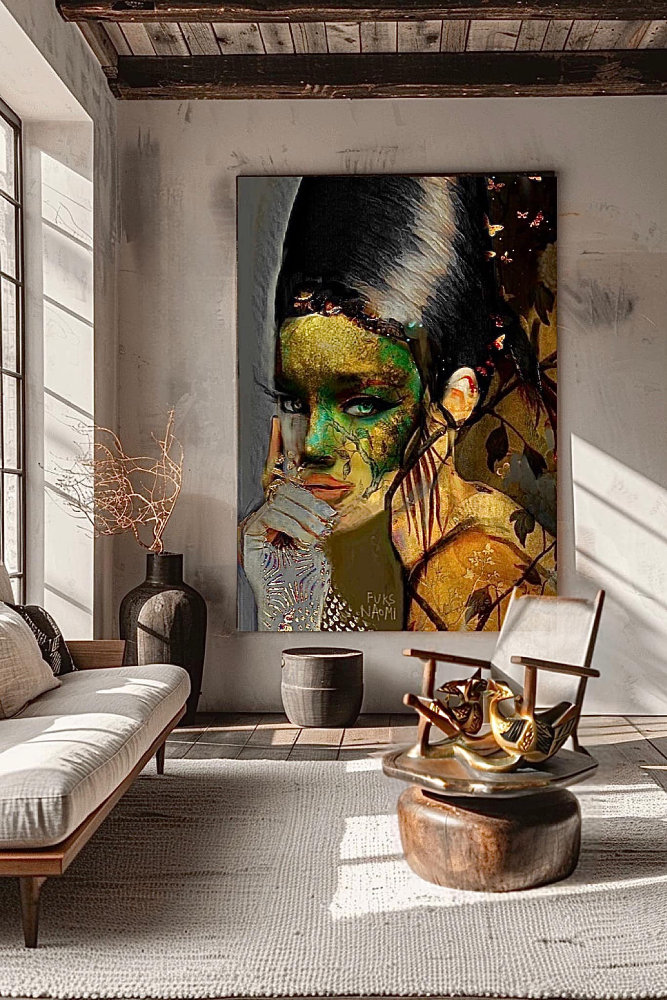 November ARTIST 154㎝ November ARTIST 154㎝ Wall Art | M X K A V X L I | – Nashid Chroma