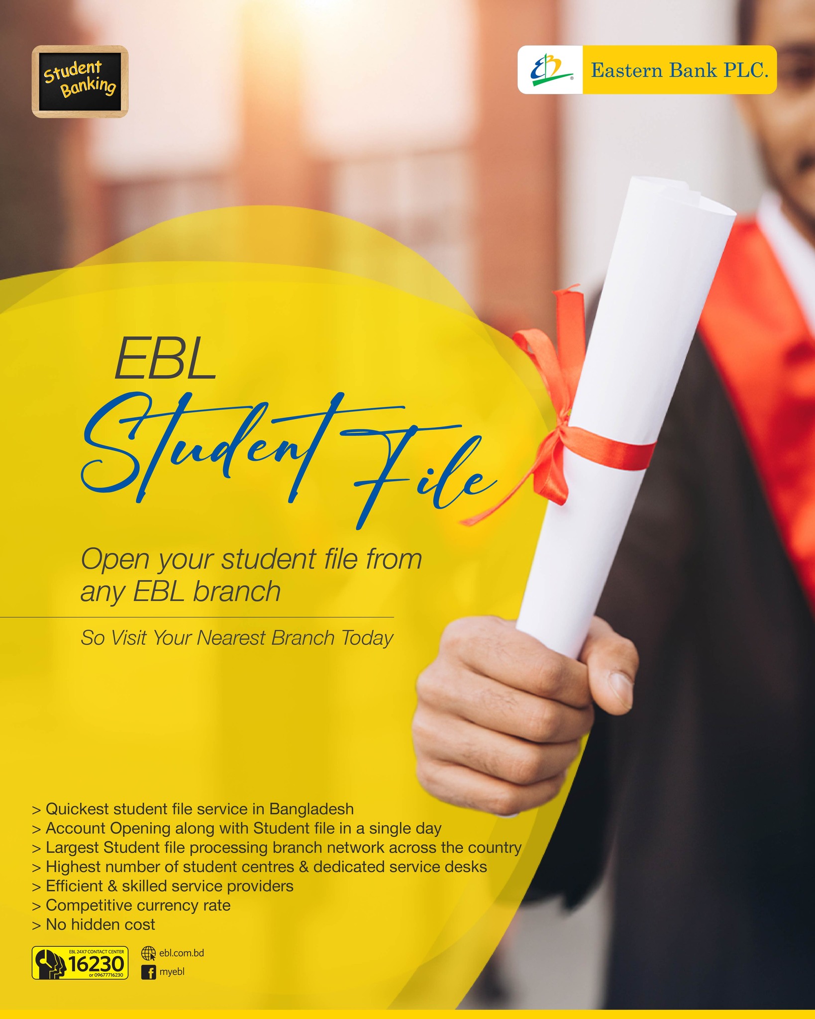 Open your student file from any EBL... - Eastern Bank PLC. | Facebook