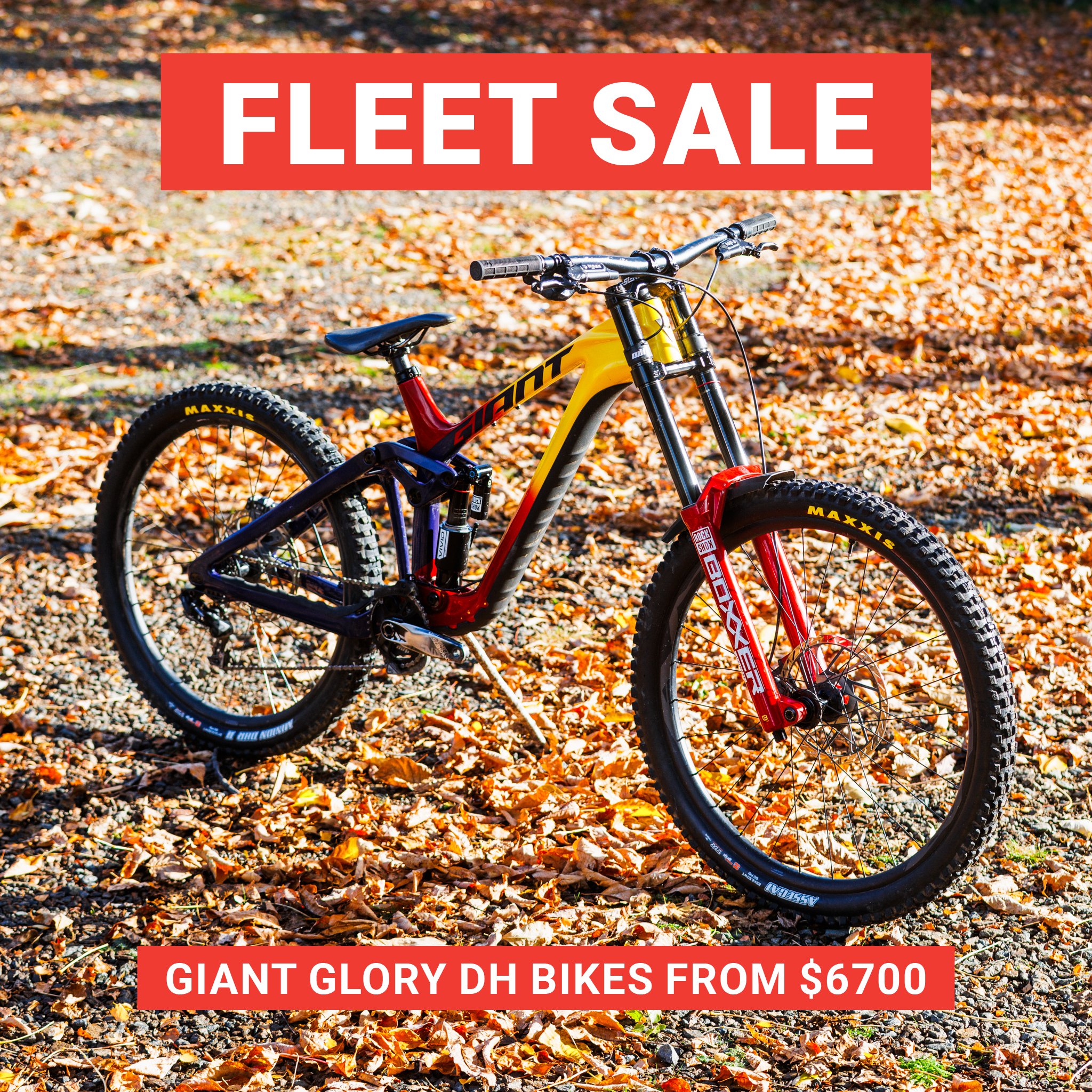 Giant Glory DH bike review with XTR levers