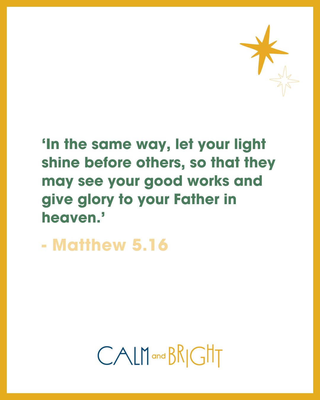 Printable Let Your Light Shine Before Men Let Your Light So Shine Wall