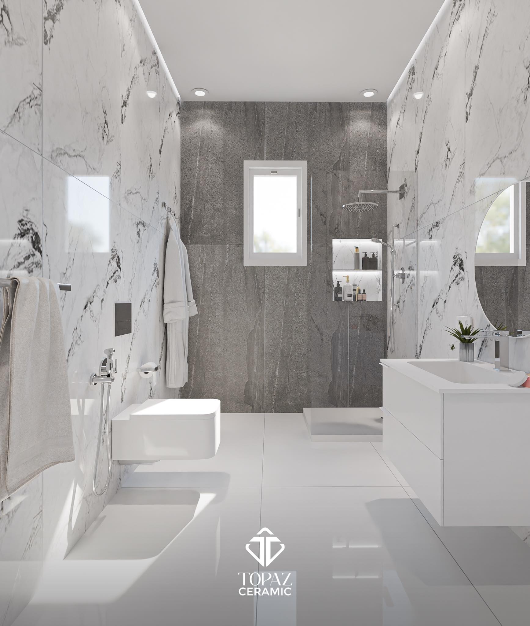 التصـاميم العشوائية تُفقد... - سيراميك توباز Topaz Ceramic