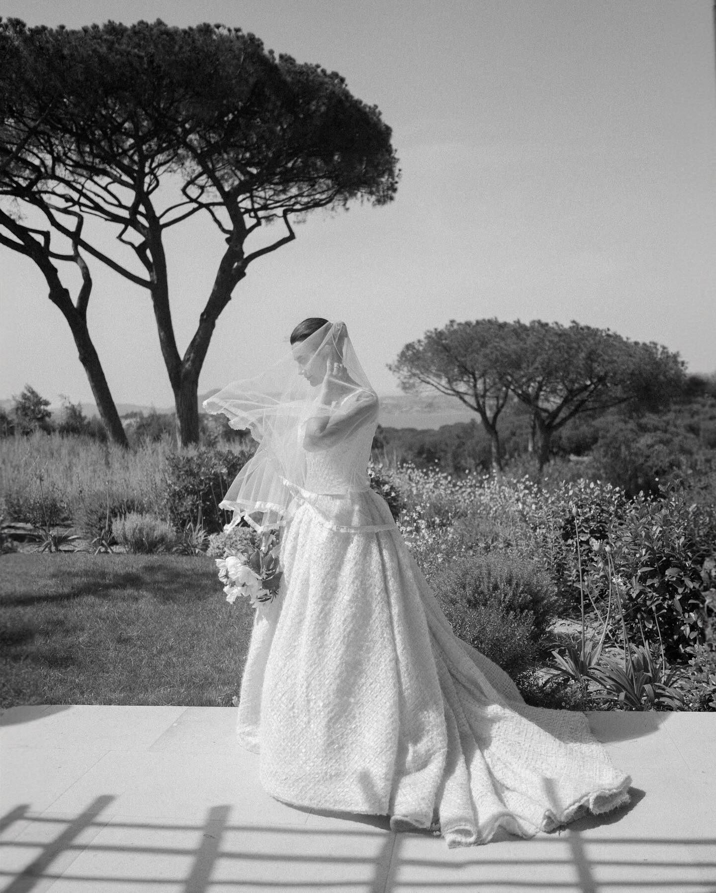 portrait of a lady on fire wedding dress Intimate in Saint-Tropez fairy