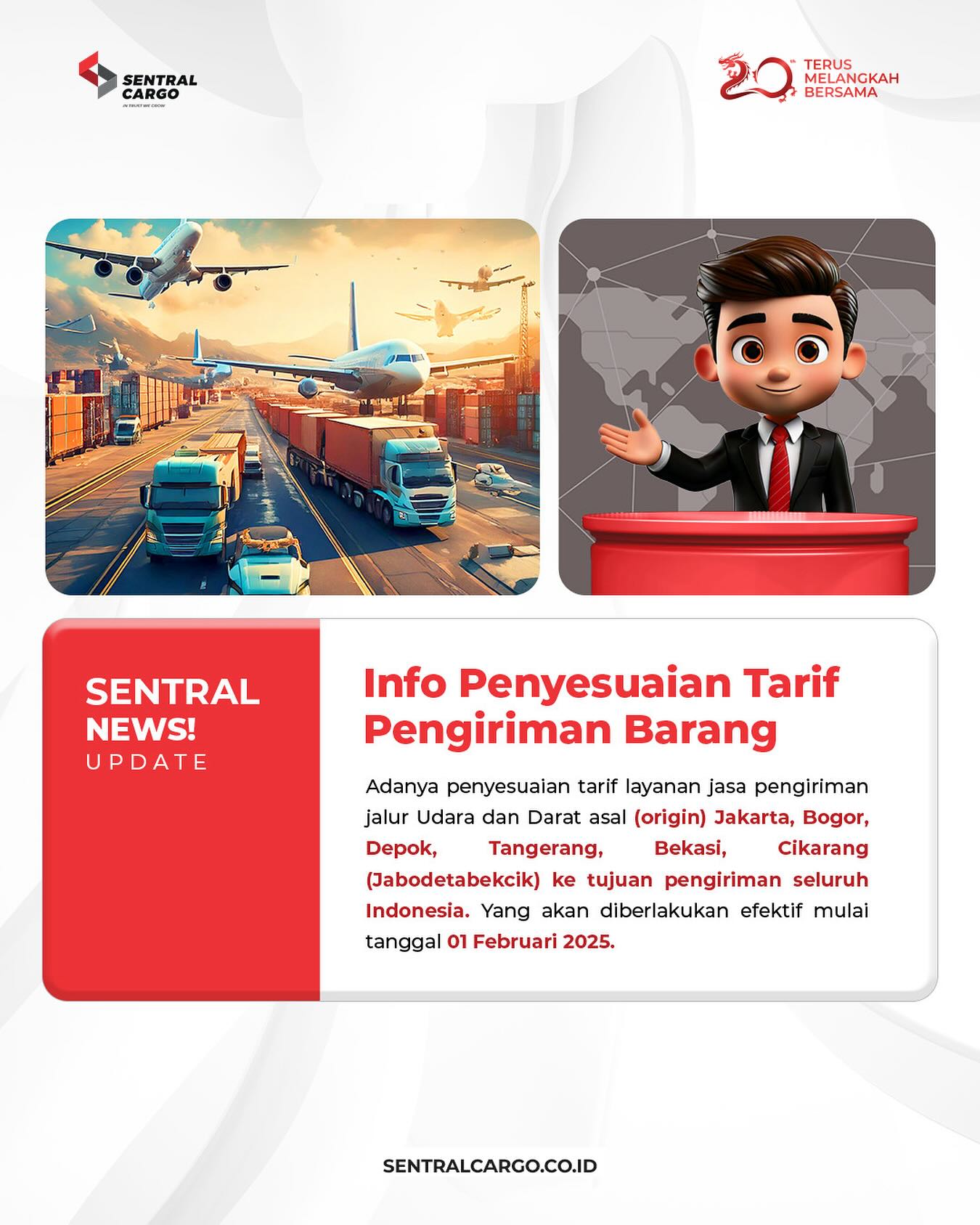 Sentral Cargo | Jakarta